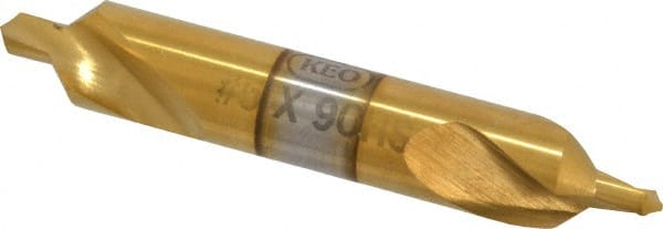 Keo - #5 Plain Cut 90° Incl Angle High Speed Steel Combo Drill & Countersink - All Tool & Supply