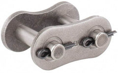 U.S. Tsubaki - 1" Pitch, ANSI 80, Cottered Roller Chain Connecting Link - For Use with Single Strand Chain - All Tool & Supply