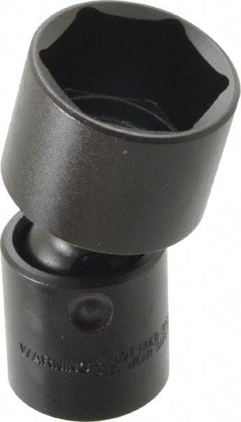 Proto - 1/2" Drive 1-5/16" Standard Universal Impact Socket - 6 Points, 3-19/64" OAL - All Tool & Supply