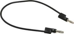 Pomona - Black Electrical Test Equipment Banana Plug - Use with 1581, 4702 Banana Plugs, Standard Banana Plugs - All Tool & Supply