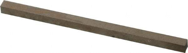 Cleveland - M42 Cobalt Square Tool Bit Blank - 1/8" Wide x 1/8" High x 2-1/2" OAL, 2 Beveled Ends, 10° Bevel Angle, Ground - Exact Industrial Supply