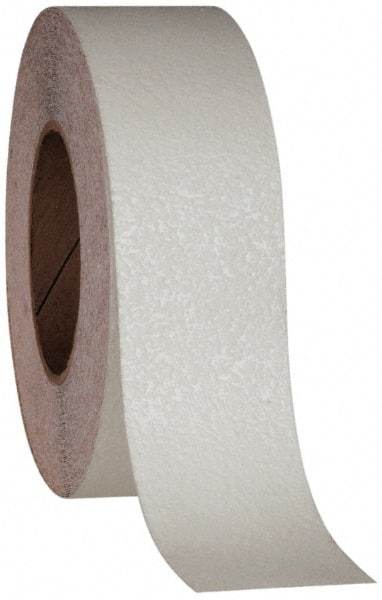 NMC - Green & White Solid Color Anti-Slip Vinyl Tape - 6" Wide x 0.02" Thick, General Traffic - All Tool & Supply