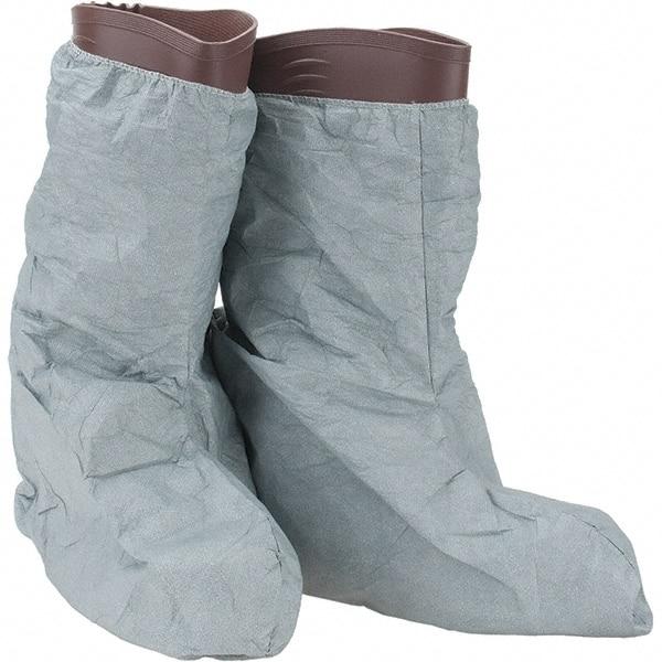 Dupont - Size Universal, ProShield 3, Non-Skid Boot Cover - Grey, Non-Chemical Resistant - All Tool & Supply