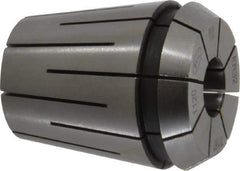 Parlec - 7/16" ER25 Coolant Collet - 1.338" OAL, 1.023" Overall Diam - Exact Industrial Supply