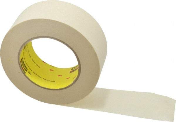 3M - 2" Wide x 60 Yd Long Tan Paper Masking Tape - Series 234, 5.9 mil Thick, 27 In/Lb Tensile Strength - All Tool & Supply