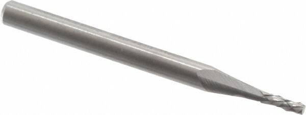 Accupro - 1/16" Diam, 3/16" LOC, Plain End, Solid Carbide Diamond Pattern Router Bit - Right Hand Cut, 1-1/2" OAL, 1/8" Shank Diam, Use on Fiberglass - All Tool & Supply