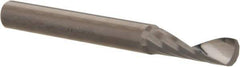 Accupro - 3/16" Cutting Diam x 5/8" Length of Cut, 1 Flute, Upcut Spiral Router Bit - Uncoated, Right Hand Cut, Solid Carbide, 2" OAL x 3/16" Shank Diam, Single Edge, 21° Helix Angle - All Tool & Supply