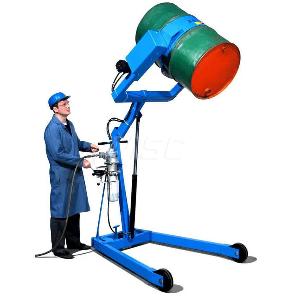 Hydra-Lift Karrier: (1) 55 gal Drum, 800 lb Capacity 44″ Wide, 60″ Deep, 55″ High