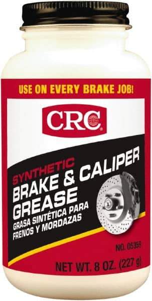 CRC - 8 oz Can Synthetic General Purpose Grease - Black, 450°F Max Temp, NLGIG 2, - All Tool & Supply