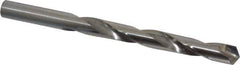 Made in USA - 33/64" 118° Carbide-Tipped Jobber Drill - Bright Finish, Right Hand Cut, Spiral Flute, Straight Shank, 6-5/8" OAL, Standard Point - All Tool & Supply