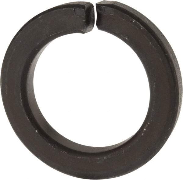 Value Collection - 1-3/4", 1.758" ID, 0.389" Thick Split Lock Washer - Grade 8 Spring Steel, Uncoated, 1.758" Min ID, 1.789" Max ID, 2.679" Max OD - All Tool & Supply