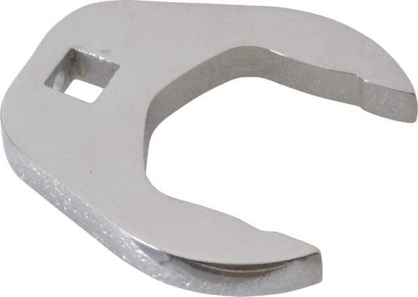 Proto - 1-7/16" 3/8" Drive Chrome Open End Crowfoot Wrench - 2.4" Head Diam x 0.38" Head Thickness - All Tool & Supply