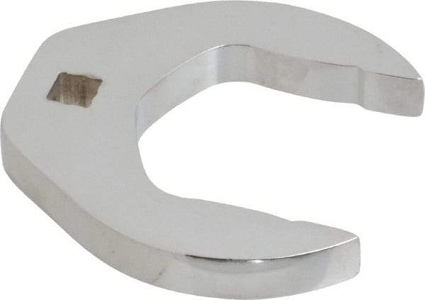 Proto - 2" 3/8" Drive Chrome Open End Crowfoot Wrench - 3.47" Head Diam x 1/2" Head Thickness - All Tool & Supply