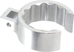 Proto - 1-3/4" 12 Point 1/2" Drive Full Polish Chrome Flare Nut Crowfoot Wrench - 2-3/8" Head Diam x 1" Head Thickness, 3.06" OAL - All Tool & Supply