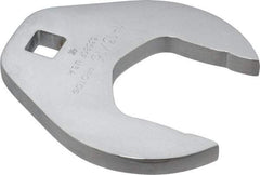 Proto - 1-13/16" 1/2" Drive Full Polish Chrome Open End Crowfoot Wrench - 3-19/32" Head Diam x 1/2" Head Thickness, 3-19/32" OAL - All Tool & Supply