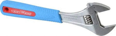 Channellock - 1-1/2" Jaw Capacity, 10" Standard Adjustable Wrench - Chrome Vanadium Steel, Chrome Finish - All Tool & Supply