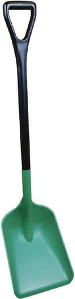 Remco - 13-7/8" High Square Plastic Shovel - 30-7/8" Long D-Grip Handle - All Tool & Supply