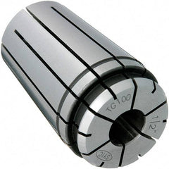 Techniks - TG100 10mm Single Angle Collet - 0.0004" TIR, 3" OAL, 2.001" Overall Diam - Exact Industrial Supply