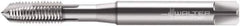 Walter-Prototyp - M6x0.75 Metric Fine, 3 Flute, Bright Finish, Cobalt Spiral Point Tap - Plug Chamfer, Right Hand Thread, 80mm OAL, 15mm Thread Length, 6mm Shank Diam, 6H Class of Fit, Series P21210 - Exact Industrial Supply