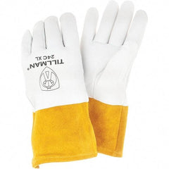 TILLMAN - Welder's & Heat Protective Gloves - MP(XL)TOP/G KIDS/SK, 4"CU TIG WLDR GLOVES - All Tool & Supply