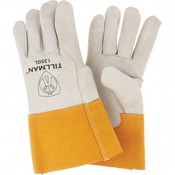 TILLMAN - Welder's & Heat Protective Gloves - MP(L) TOP/G COWHIDE 4"CU MIG WLDR GLOVES - All Tool & Supply