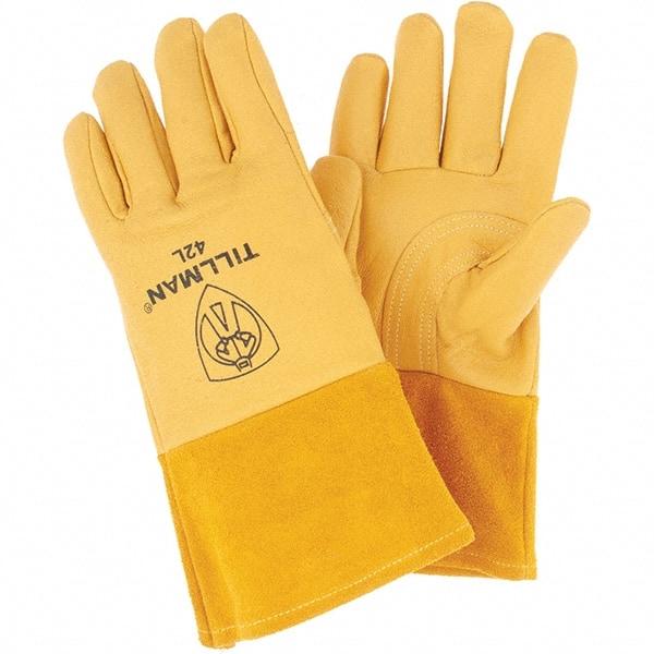 TILLMAN - Welder's & Heat Protective Gloves - MP(L) TOP GRAIN PIGSKIN,4" CUFF GLOVES - All Tool & Supply