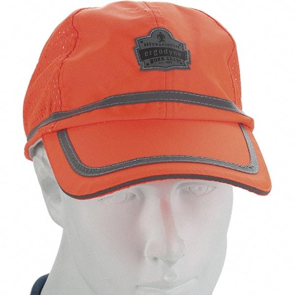 Ergodyne - Size Universal, General Purpose Baseball Cap - Orange Pattern, Polyester - All Tool & Supply