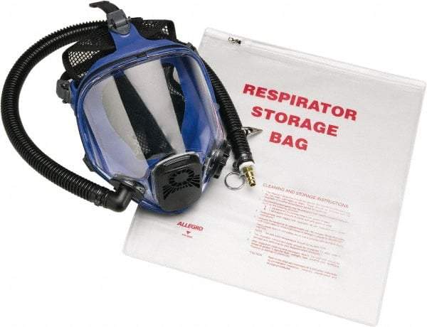 Allegro - 14" Long, 16" Wide, Polyurethane Respirator Bag for Nova 2000 Respirator - Clear, Compatible with Zipper Closures - All Tool & Supply