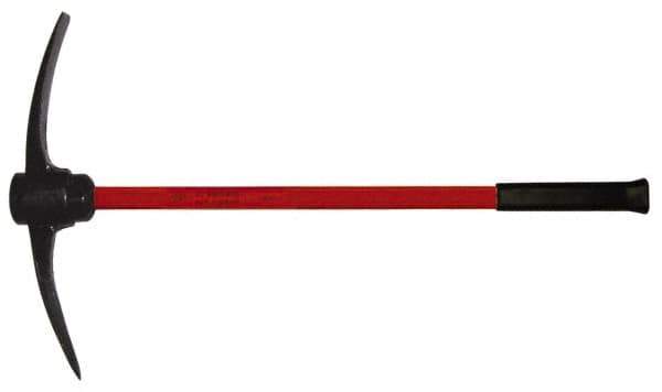 NUPLA - 5 Lb Head Railroad Pick - 36" OAL, Fiberglass - All Tool & Supply