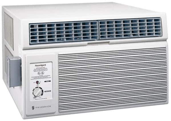 Friedrich - 14,500/14,000 BTU, 230/208 Volt Window Air Conditioner - 6.9/7.4 Amp Rating, 9.7 EER Rating, 15 Min Circuit Amperage, 25" Wide x 27-3/8" Deep x 15" High - All Tool & Supply