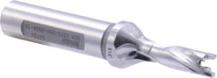 Iscar - 0.315" to 0.331" Diam, 3xD, 0.94" Max Depth, 1/2" Shank Diam, 3.32" OAL, Replaceable-Tip Drill - FCP, ICK, ICK-2M, ICM, ICP, iCP-2M Insert, 71322143 Toolholder, Series SumoCham - All Tool & Supply