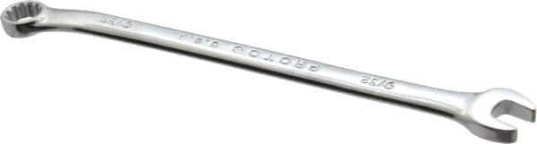 Proto - 9/32" Offset Combination Wrench - 15° Offset Angle, 5-5/32" OAL, Steel, Chrome Finish - All Tool & Supply