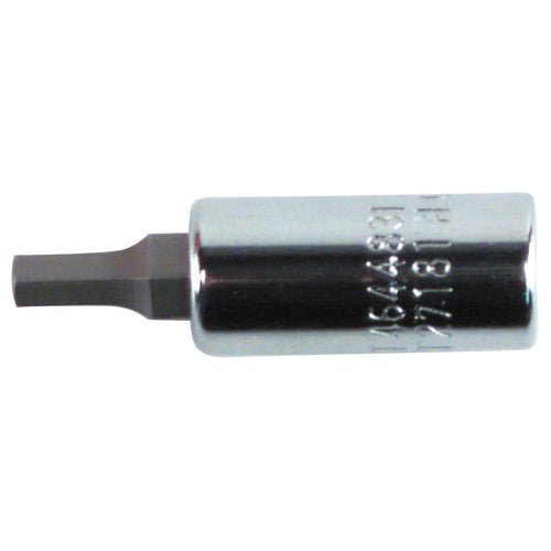 Hex Metric Bit Socket 1/4″ Square Drive with 1/4″ Replaceable Hex Bit 2 mm × 38 mm Overall Length - All Tool & Supply