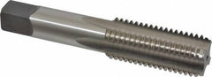 Cleveland - M24x3.00 Metric Coarse 6H 4 Flute Bright Finish High Speed Steel Straight Flute Standard Hand Tap - Bottoming, Right Hand Thread, 4.906" OAL, 2.22" Thread Length, D8 Limit, Oversize - All Tool & Supply