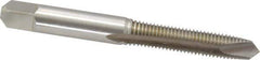 Cleveland - M7x1.00 Metric Coarse, 2 Flute, Bright Finish, High Speed Steel Spiral Point Tap - Plug Chamfer, Right Hand Thread, 2-23/32" OAL, 0.69" Thread Length, Series 1011 - Exact Industrial Supply