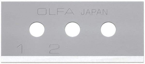 Olfa - 10 Piece Steel Safety Blade - 40mm OAL - All Tool & Supply