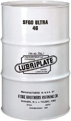 Lubriplate - 55 Gal Drum, ISO 46, SAE 20, Air Compressor Oil - 5°F to 380°, 220 Viscosity (SUS) at 100°F, 52 Viscosity (SUS) at 210°F - All Tool & Supply