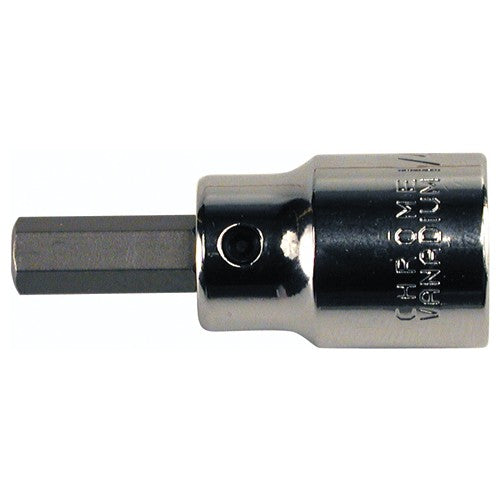 Hex Inch Bit Socket 3/8″ Square Drive with 1/4″ Replaceable Hex Bit 3/8″ × 42 mm Overall Length - All Tool & Supply