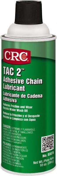 CRC - 16 oz Aerosol Adhesive Chain & Cable Lubricant - Blue, 350°F - All Tool & Supply