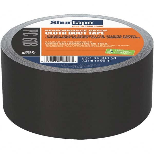 Shurtape - PC 618 Performance Grade, Colored Cloth Duct Tape - All Tool & Supply