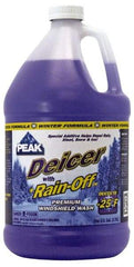 Peak - Water-Based Solution Windshield Washer Fluid - 1 Gal Bottle, -25°  Freezing Point - All Tool & Supply