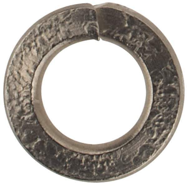 Value Collection - M2.5, 2.6mm ID, 5.1mm OD, 0.6mm Thick Split Lock Washer - 316 Austenitic Grade A4 Stainless Steel, Uncoated, 2.6mm Min ID, 2.9mm Max ID, 5.1mm Max OD - All Tool & Supply