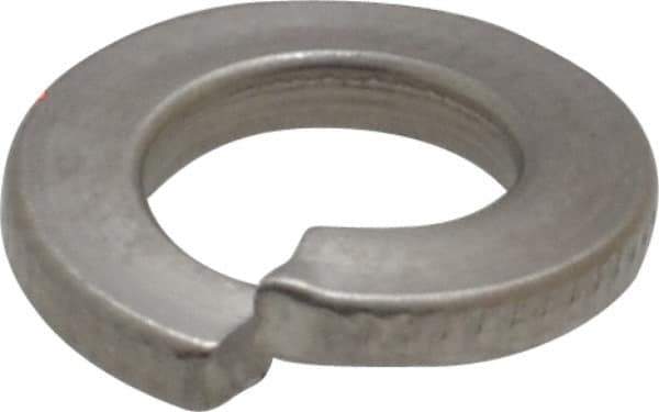 Value Collection - M6, 6.1mm ID, 11.8mm OD, 1.6mm Thick Split Lock Washer - 316 Austenitic Grade A4 Stainless Steel, Uncoated, 6.1mm Min ID, 6.5mm Max ID, 11.8mm Max OD - All Tool & Supply