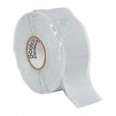 3M - 1" x 30', Gray Silicone Electrical Tape - Series 70, 12 mil Thick - All Tool & Supply