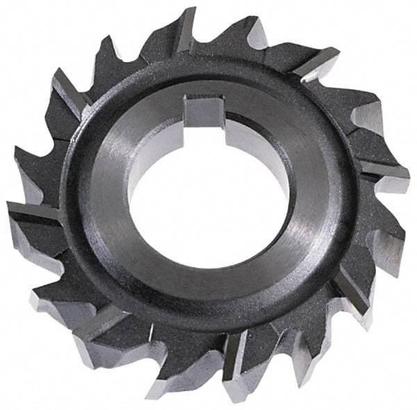 Keo - 5" Diam x 7/16" Width of Cut, 24 Teeth, High Speed Steel Side Milling Cutter - Staggered Teeth, Uncoated - All Tool & Supply