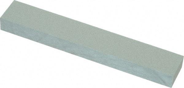 Made in USA - 4-1/4" Long x 3/4" Diam x 3/8" Thick, Silicon Carbide Sharpening Stone - Round, Medium Grade - All Tool & Supply