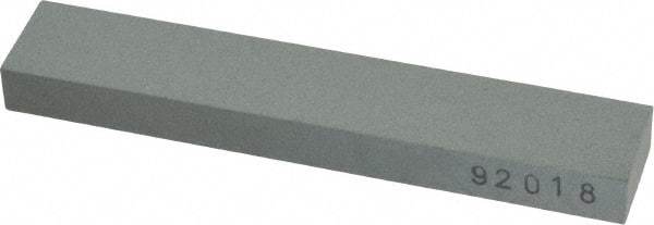 Made in USA - 4-1/4" Long x 3/4" Diam x 3/8" Thick, Silicon Carbide Sharpening Stone - Round, Fine Grade - All Tool & Supply