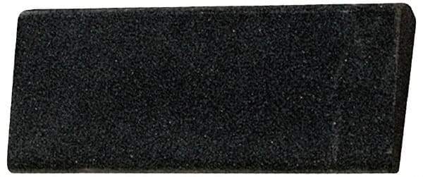 Made in USA - 4-1/2" Long x 1-3/4" Diam x 1/2" Thick, Silicon Carbide Sharpening Stone - Round, Coarse Grade - All Tool & Supply