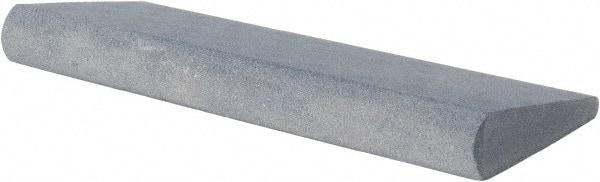 Made in USA - 4-1/2" Long x 1-3/4" Diam x 1/2" Thick, Silicon Carbide Sharpening Stone - Round, Fine Grade - All Tool & Supply