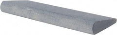 Made in USA - 4-1/2" Long x 1-3/4" Diam x 1/2" Thick, Silicon Carbide Sharpening Stone - Round, Fine Grade - All Tool & Supply